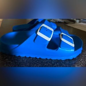 Scuba Blue Size 38 Birkenstocks Sandals